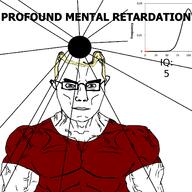aryan buff chud iq iq_bell_curve muscular_male profound_mental_retardation soyjak subvariant:muscular_chud variant:chudjak // 1488x1488 // 265.7KB