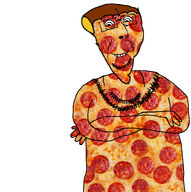 character:frank_2 crossed_arms food glasses pizza rantsona series:foodeez! soyjak stubble subvariant:cobsontalks transparent variant:cobson // 760x762 // 362.5KB