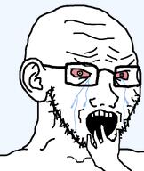 bloodshot_eyes crying ear glasses meta:not_a_duplicate sad soyjak stubble subvariant:crying_soyak_ears2 subvariant:soyak_ears template variant:soyak white_skin // 970x1150 // 33.3KB
