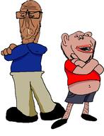 amerimutt beard crossed_arms euromutt european_union gangster glasses hoodie luigi mario parody subvariant:euromutt subvariant:impish_amerimutt super_mario variant:impish_soyak_ears variant:markiplier_soyjak // 480x627 // 67.4KB