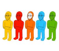 alan_becker animator_vs_animation blue_skin full_body green_skin meta:tagme orange_skin red_skin stickman that_one_fucking_picture_of_nate_being_a_smug_little_bastard variant:soyak yellow_skin youtube // 1080x927 // 254.2KB