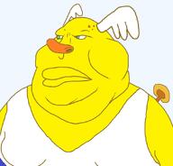 clothes green_eyes nose o_algo tank_top variant:meximutt wing wooldoor_sockbat yellow_skin // 888x849 // 26.1KB