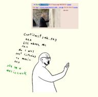 arm donald_trump ear glasses greentext hand open_mouth request soyjak stubble text variant:unknown // 1126x1112 // 127.8KB