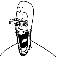 awooga big_mouth broken_glasses eyes eyes_popping glasses mouth_open stretched_mouth stubble variant:headjak waow // 731x732 // 7.5KB