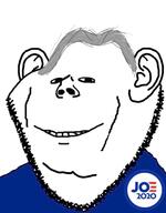 badge closed_mouth ear grey_hair hair joe_biden smile soyjak stubble variant:impish_soyak_ears // 1080x1384 // 159.0KB