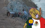 ack award barbed_wireed beaner black_skin brown_eyes brown_skin countrywar esl flag flag:mexico illegal_immigrants immigration mexico mustache open_mouth rope stubble suicide teeth tongue // 2048x1280 // 3.8MB