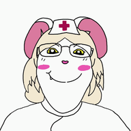 animated anthro distorted female furry lorna_(terrible_mouse) mouse nurse nurse_hat nurse_uniform subvariant:gapejak_female terrible_mouse variant:gapejak // 573x573 // 443.7KB