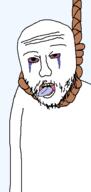 ack bloodshot_eyes hanging variant:two_pointing_soyjaks // 262x552 // 5.9KB
