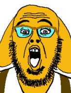 dog ear glasses janny looking_at_you tongue variant:waljak // 206x271 // 9.9KB