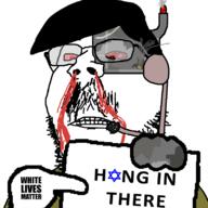 albert albert_(user) angry bloodshot_eyes cyborg evil frown glasses horn judaism microphone red_eyes robot soyjak star_of_david stubble subvariant:wholesome_soyjak variant:gapejak // 800x800 // 73.5KB