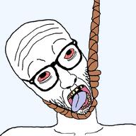 ack bloodshot_eyes glasses hanging open_mouth rope soyjak stubble teeth template tongue variant:casnatus // 800x800 // 24.3KB