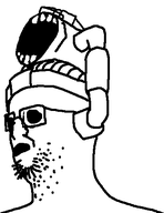 cybermen doctor_who glasses open_mouth soyjak stubble template variant:cyberjak variant:unknown // 369x480 // 8.0KB