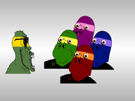 5soyjaks b_(4chan) busmowerman_(user) colorful crazy_eyed dream eyeball gradient_background headband incomprehensible_woahjack letter mask meta:based_on_a_dream meta:namefags no_mouth side_profile subvariant:mentaljak_side subvariant:scholar teenage_mutant_ninja_turtles variant:gapejak variant:mentaljak // 1600x1200 // 89.2KB