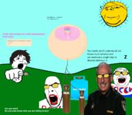 4soyjaks air_inflation anime balloon band-aid big_z bocchi_the_rock brown_hair chitwood crying flag gas_cylinder glasses gotou_hitori hand helium hose hose_inflation inflation_fetish irl lipstick meta:pornographic_content mexico mustache open_mouth pixel_art pointing pointing_at_viewer russia sheriff stubble subvariant:shoyta subvariant:wholesome_soyjak sun text variant:alicia variant:cobson variant:gapejak variant:poopson z_(russian_symbol) // 1658x1442 // 996.2KB