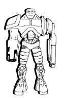 cyborg machine metal neutralut png quake shadow silhouette subvariant:neutralplier variant:markiplier_soyjak warrior weapon // 420x640 // 46.5KB