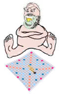 arm baby babyjak beard board_game body_variant:diaper_gape crossed_arms foot game game_board glasses pacifier scrabble sitting soyjak stubble variant:caca variant:gapejak // 400x619 // 160.3KB