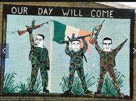 3soyjaks ak-47 brick closed_mouth flag flag:ireland glasses gun ira ireland our_day_will_come smile soyjak subvariant:chudjak_front terrorist variant:chudjak wall // 1060x792 // 1.3MB