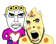 4soyjaks anime clothes giorno_giovanna jojos_bizarre_adventure smile subvariant:chudjak_front variant:chudjak variant:cobson variant:impish_soyak_ears yellow_hair yellow_skin // 1360x1080 // 270.2KB