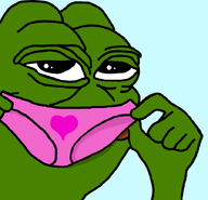 amphibian creepy frog heart horny meta:not_oc nas:pepe panties pepe_the_frog // 706x680 // 70.1KB