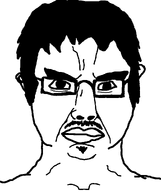 angry beard frown glasses goatee hair lips looking_at_you mustache subvariant:chudjak_front variant:chudjak // 840x1000 // 21.0KB