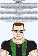 2025 alphaeus bible bible_quote bible_verse brown_hair christianity closed_mouth cross fire glasses god green_eyes hair heart hebrews_(bible) hebrews_4:12 hebrews_4:13 hebrews_4:14 hebrews_4:15 hebrews_4:16 january january_18 jesus jews judaism mark_(bible) mark_2:13 mark_2:14 mark_2:15 mark_2:16 mark_2:17 muscles necklace pastor pharisee presbyterian presbyterian_church_(usa) presbyterianism priest psalm_(bible) psalm_19:14 psalm_19:7 psalm_19:8 psalm_19:9 smile soyjak subvariant:muscular_chud sword text transparent_background variant:chudjak wordswordswords // 1059x1556 // 172.3KB