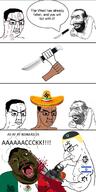 brown_skin chainsaw happy_merchant idf jewish_nose judaism kike kill knife lehi mexico nas:merchant sombrero subvariant:chainsaw_bernd variant:bernd variant:chudjak white_skin // 923x1853 // 1009.6KB