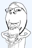 holding_object holding_soyjak infinity subvariant:wholesome_soyjak variant:gapejak // 676x1021 // 110.2KB