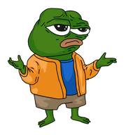amphibian apu blue_shirt closed_mouth clothes foot frog full_body green_skin jacket lips nas nas:pepe orange_jacket pepe pepe_the_frog subnas:apu transparent_background // 718x768 // 143.4KB