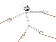 bald crying forehead_lines full_body glasses mouth_open rope skinny slender stretched stubble subvariant:stickboy variant:cryboy_soyjak // 800x600 // 98.8KB