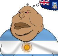 argentina bloodshot_eyes brown_skin falklands fat mutt red_eyes stubble sun union_jack variant:meximutt // 640x612 // 133.6KB
