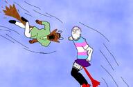 balding blood clothes cloud diarrhea flying high_heels imminent_violence indian lipstick pajeet poop purple_hair shoe skirt sky thigh_highs tranny variant:gapejak variant:markiplier_soyjak // 1522x998 // 638.5KB