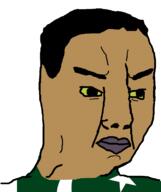 brown chud crescent crescent_and_star hair islam moon no_glasses pakistan purple_lips star yellow_eyes // 645x770 // 31.2KB