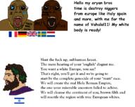 2soyjaks black_eyes brown_skin flag flag:france flag:germany flag:israel flag:netherlands flag:sweden flag:united_kingdom france germany glasses israel netherlands open_mouth pol_(4chan) stubble sweden sweden_yes text tongue united_kingdom variant:bernd wordswordswords // 1106x879 // 166.9KB
