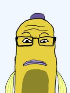 Incidental_41 Nat_Peterson background_fish fish spongebob_background_fish spongebob_squarepants subvariant:neutralplier variant:markiplier_soyjak yellow_fish // 600x800 // 109.5KB