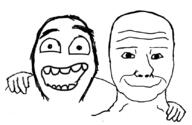 happy nas no_more_brother_wars rage_comic rage_guy variant:bernd variant:chudjak variant:wojak // 834x541 // 120.6KB