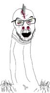 blood erection glasses nsfw open_mouth penis razor_blade soyjak stubble variant:feraljak // 1496x2760 // 254.5KB