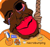 anti_ongezellig autism black_skin bloodshot_eyes crying discord hanging mymy ongezellig queen_of_spades red_lips slopjak soyzellig_party subvariant:jartycuck variant:chudjak zarty // 1154x1080 // 594.2KB