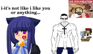 anime bernkastel censored christianity christpilled cross jesus live_reaction nas:yes_chad pixelated series:its_based_and_christpilled subvariant:brunetto subvariant:bwc_chud umineko variant:bernd variant:chudjak variant:cobson video_game // 3264x1881 // 1.7MB