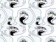 distorted earthbound giygas glasses multiple_soyjaks open_mouth soyjak stubble variant:markiplier_soyjak // 1024x768 // 38.8KB