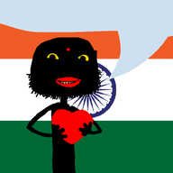 arm bindi flag:india hand heart meta:namefags olgol_(spadedfaggot) red_lips skinny smile speech_bubble_empty stubble subvariant:olgolstein t50_eyes vantablack_skin variant:cobson yellow_sclera yellow_teeth