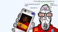 angry communism israel jews moor morocco spade spain subvariant:euromutt tranny united_kingdom variant:markiplier_soyjak variant:meximutt // 2560x1440 // 1.6MB