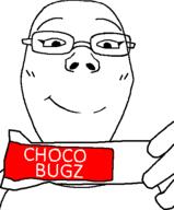 bald blush chocolate eat_the_bugs finger glasses holding_object smile subvariant:bridget variant:bernd variant:gapejak // 435x526 // 8.1KB