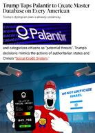 artificial_intelligence billboard crowd fell_for_it_again_award israel israeli_flag maga maga_hat palantir phone showing_phone showing_something social_credit surveillance variant:markiplier_soyjak // 735x1024 // 124.4KB