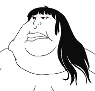 dark_hair eyeshadow fat female hair long_hair makeup morbidly_obese obese subvariant:mariana subvariant:morbid_mariana subvariant:morbidmutt variant:meximutt // 999x955 // 19.9KB