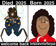 2soyjaks ack antenna award black_skin bloodshot_eyes blush brown_hair brown_skin cockroach crescent curly_hair fez flag:greece flag:transgender_pride_flag flag:turkiye looking_at_you meta:namefags mistymeow_(user) rope smile spade stink_lines subvariant:bridget text tongue tranny turkiye tvrkicwvrriorforyuo variant:bernd variant:impish_soyak_ears welcome_back yellow_teeth // 1333x1080 // 424.8KB