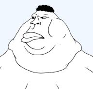 big_lips fat hair mutt obese series:muttverse soyjak subvariant:bantumutt subvariant:brazilmutt subvariant:deathmutt subvariant:morbidmutt // 999x955 // 41.9KB