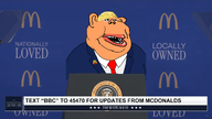 bbc donald_trump mcdonalds microphone orange_skin president speech subvariant:impish_amerimutt subvariant:meximerican variant:impish_soyak_ears variant:meximutt // 1920x1080 // 585.2KB