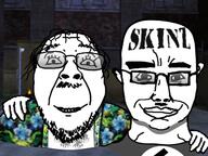 chud_troon_alliance friendship lionel_starkweather manhunt skinhead variant:bernd variant:chudjak video_game // 1280x960 // 145.9KB