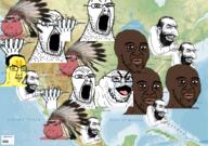 asian black_skin drugs george_floyd judaism map native_american series:ethnoracial_maps soyjak subvariant:cryboy_et subvariant:floydjak subvariant:massjak united_states variant:chudjak variant:et variant:gapejak variant:soyak variant:unknown // 1309x923 // 1.5MB