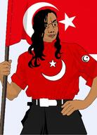 chud flag flag:turkiye holding_flag nationalism turkish_flag turkiye variant:chudjak // 1080x1503 // 486.8KB